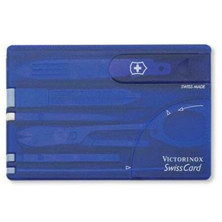 VICTORINOX SwissCard Translucent Sapphire 53928